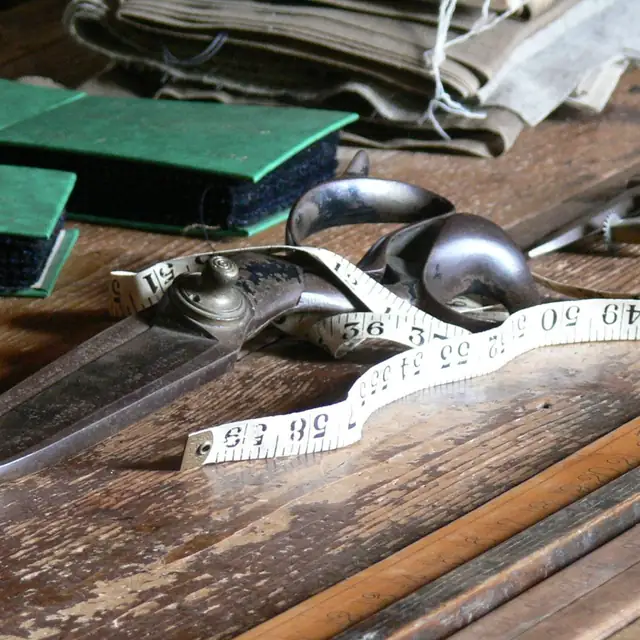 Tailoring scissors and tools
